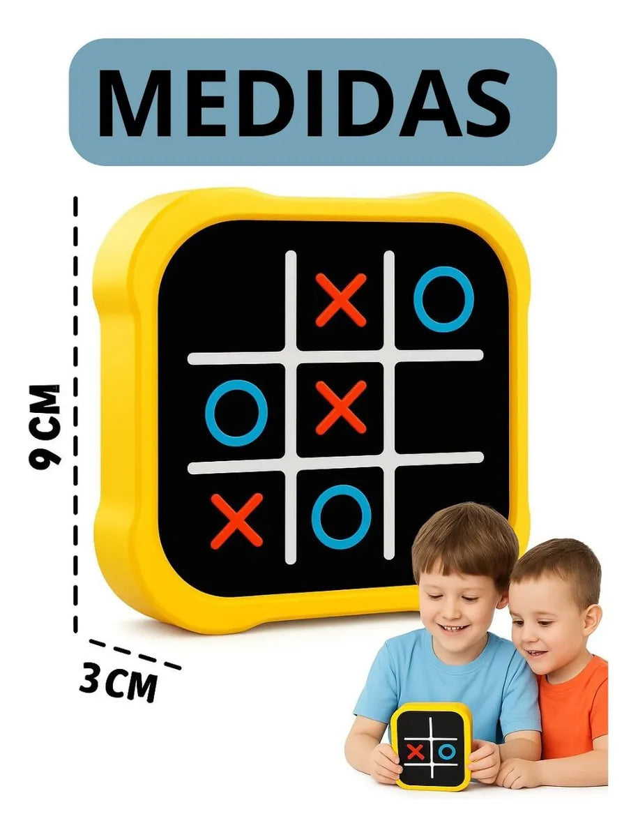 PROMOÇÃO - Tic Tac Toe - Jogo da Velha Eletrônico 3 em 1 – Diversão Inteligente para Crianças e Adultos!