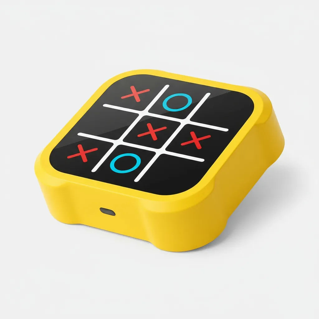 PROMOÇÃO - Tic Tac Toe - Jogo da Velha Eletrônico 3 em 1 – Diversão Inteligente para Crianças e Adultos!