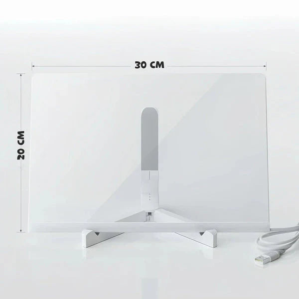 MAGICLIGHT - Quadro Mágico para Desenhar com Luz LED 3D