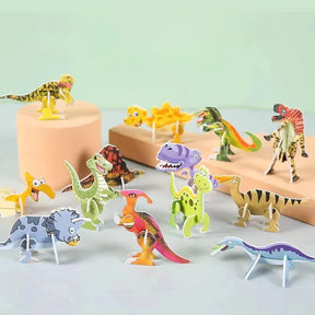 Mini Quebra Cabeça 3D com 30 Peças